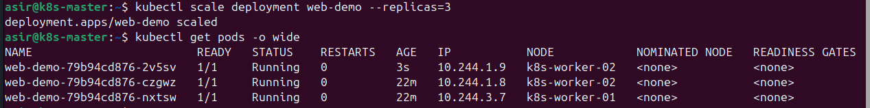 Escalado de Réplicas